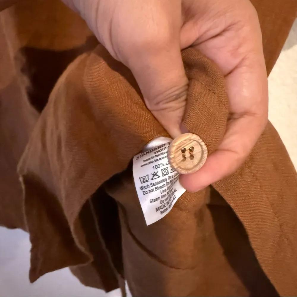 THE SIMPLE FOLK Women's Linen Jua Jacket Size XS - Image 6