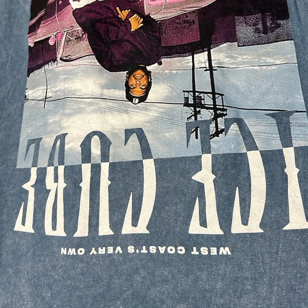 Ice‎ Cube Graphic Tee | XL Blue - Image 3