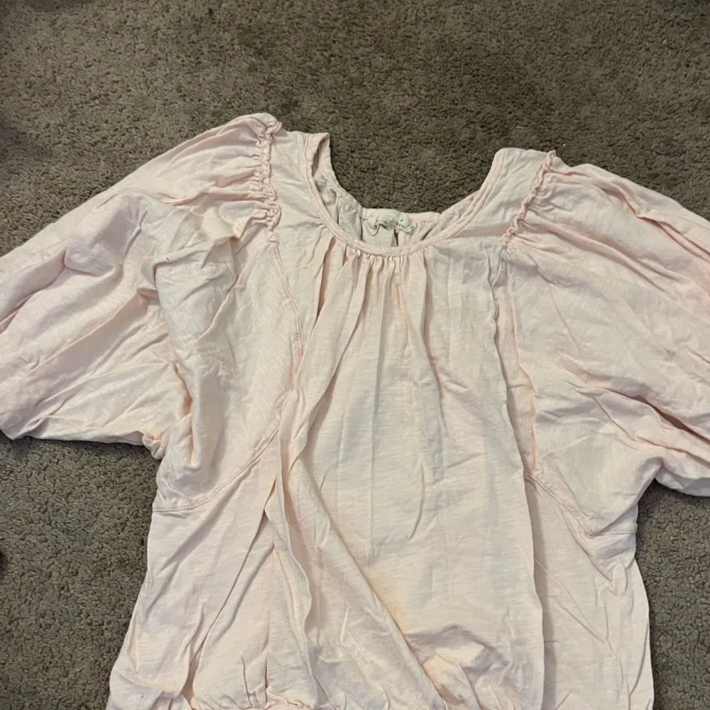 A’reve large boho blouse Pink - Image 7