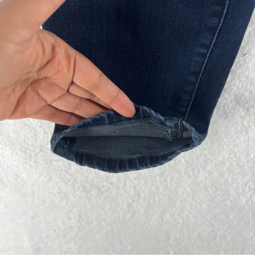 DL1961 Margaux Women's Dark Blue Denim Skinny Ankle Jeans Size 31 - Image 5