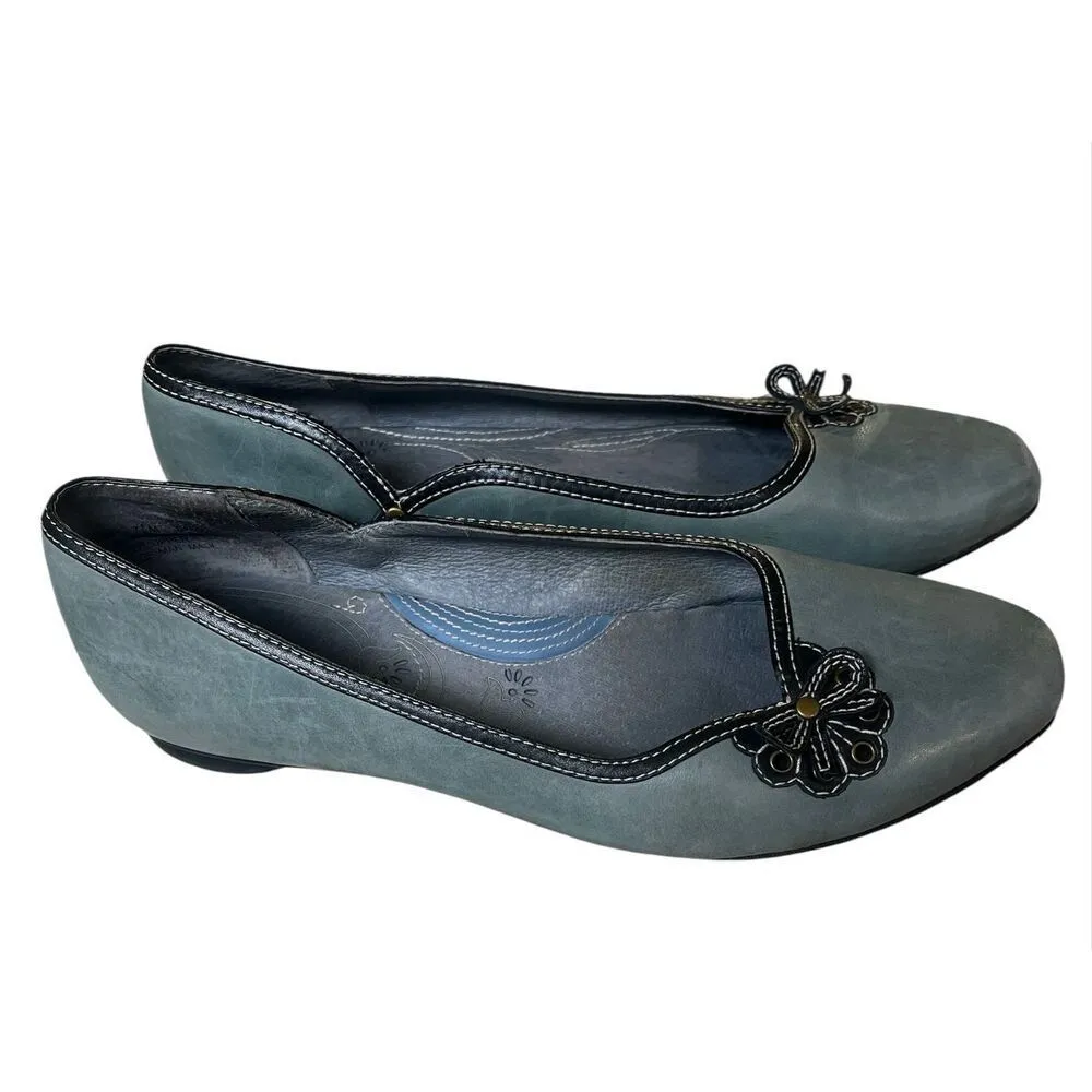 Indigo by Clark’s flats blue/gray sz 7.5 Blue - Image 3