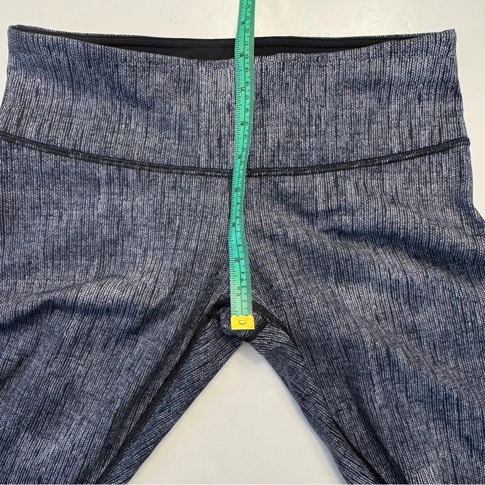 Lululemon Full On Luxtreme Wunder Under Crop Legging Burlap Texture Black Dune 6 - Image 9