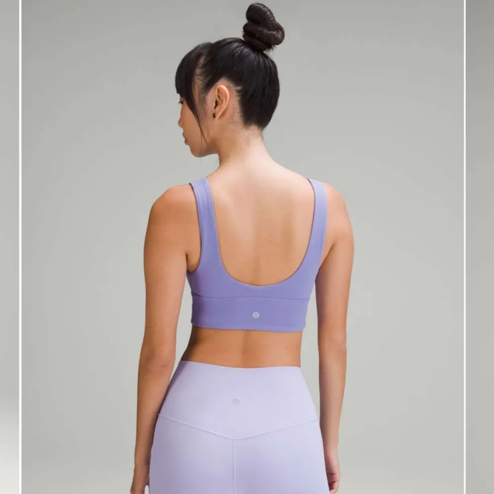 Lululemon Align V-Neck Bra *Light Support, A/B Cup
Dark Lavender - Image 5