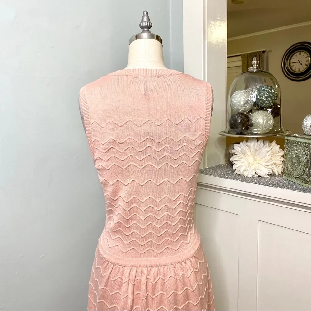 Romeo and Juliet Couture Pink Knit Fit & Flare Sweater Dress Nwt - Image 7