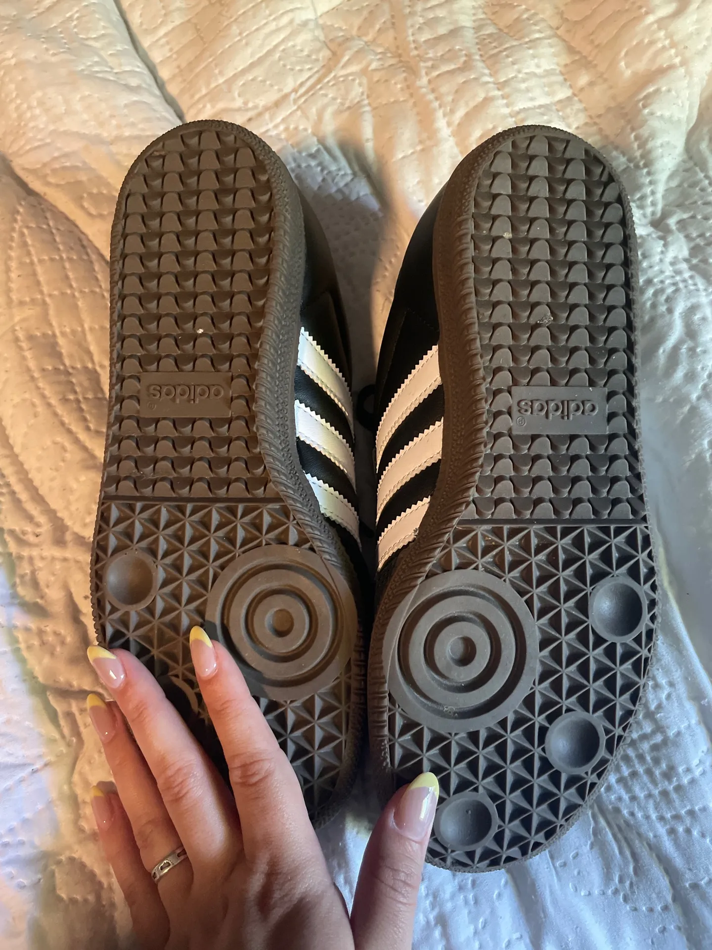 Black Adidas Samba Sneakers - Image 3