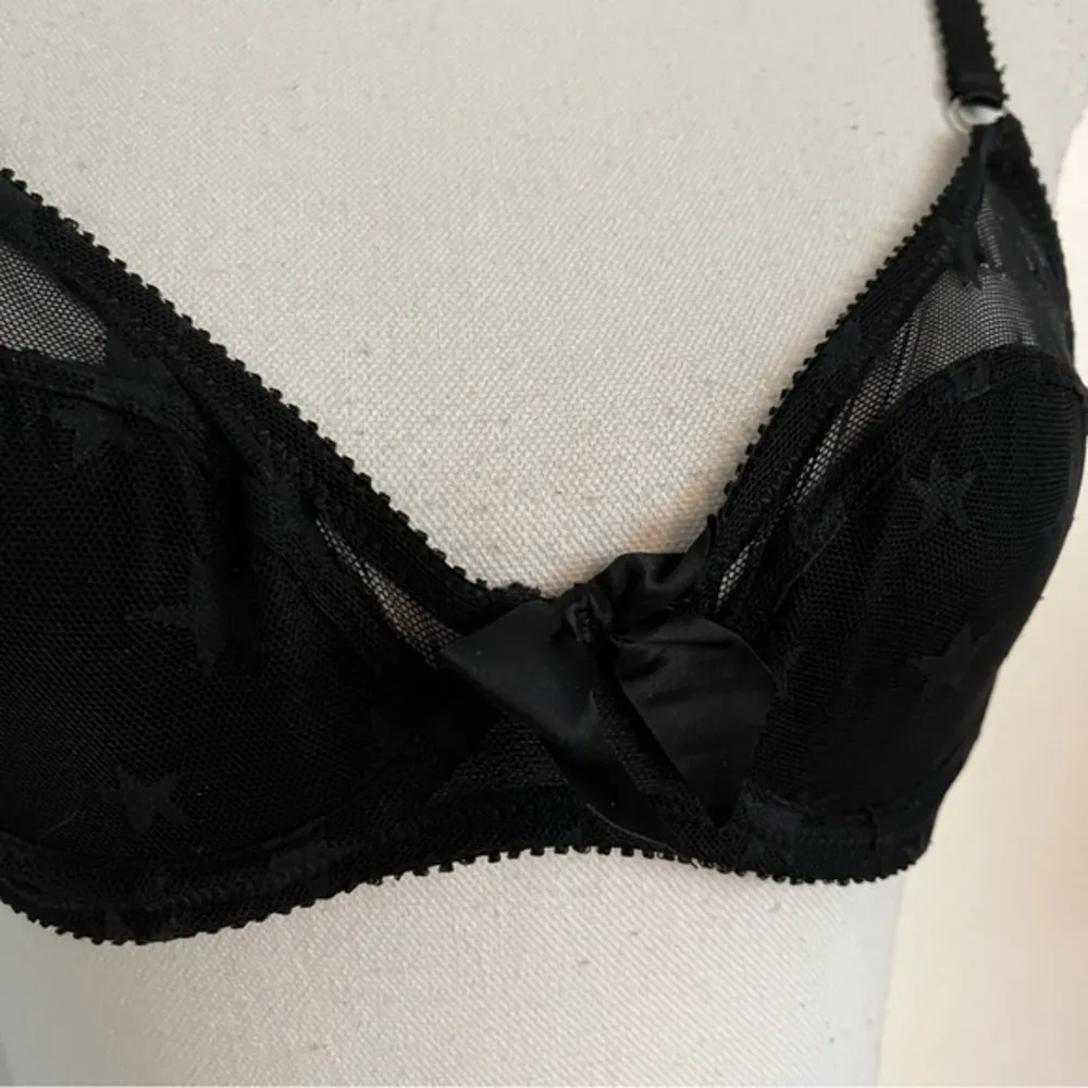 Aerie • Black Star Mesh Unpadded Bra - Image 68
