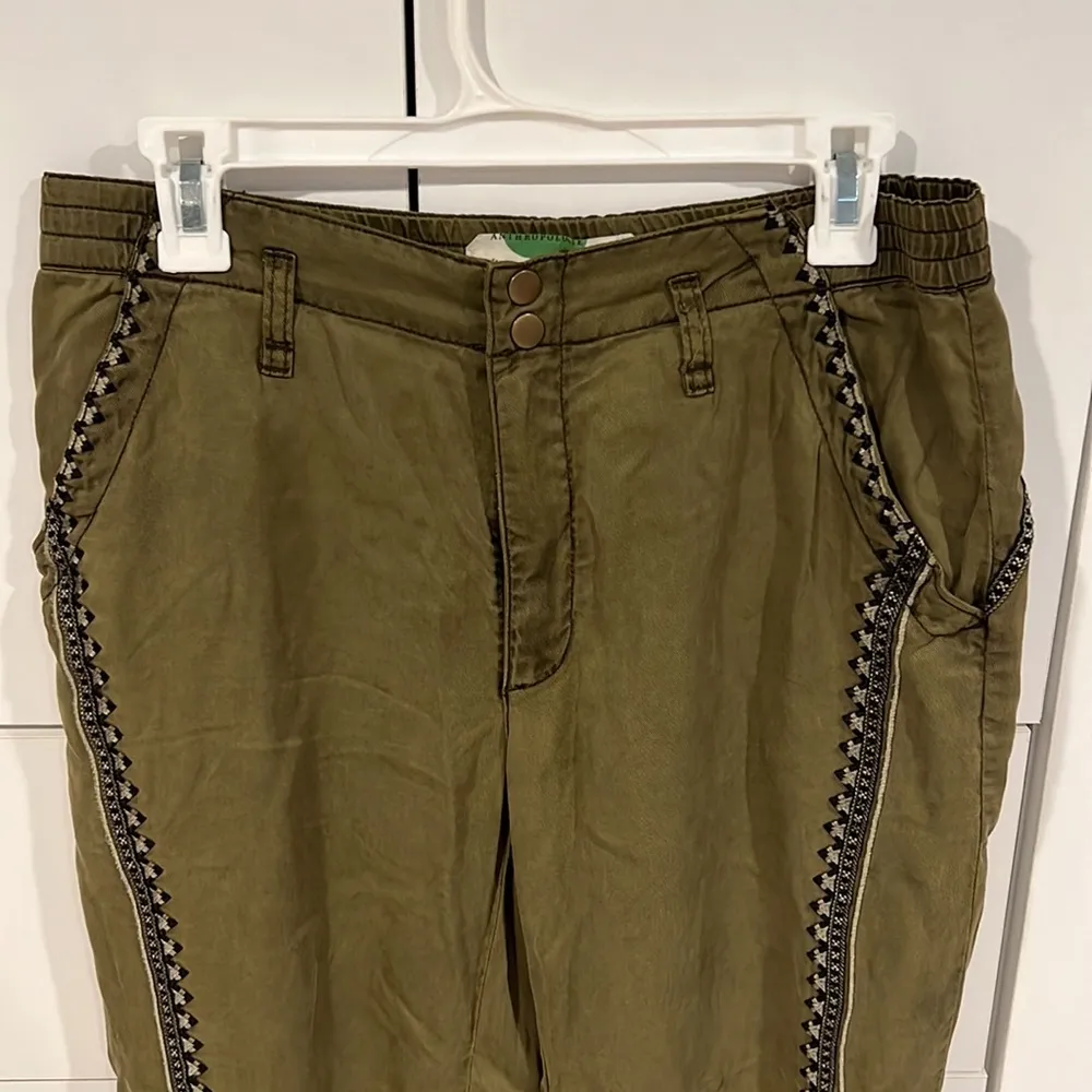 Anthropologie lyocell pants‎ joggers . Size S - Image 2