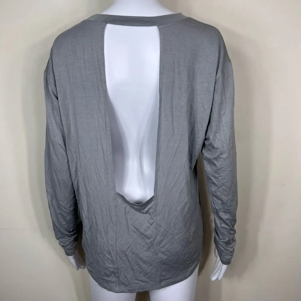 Koral Glint Mesa Top in Aaphalt - Image 4