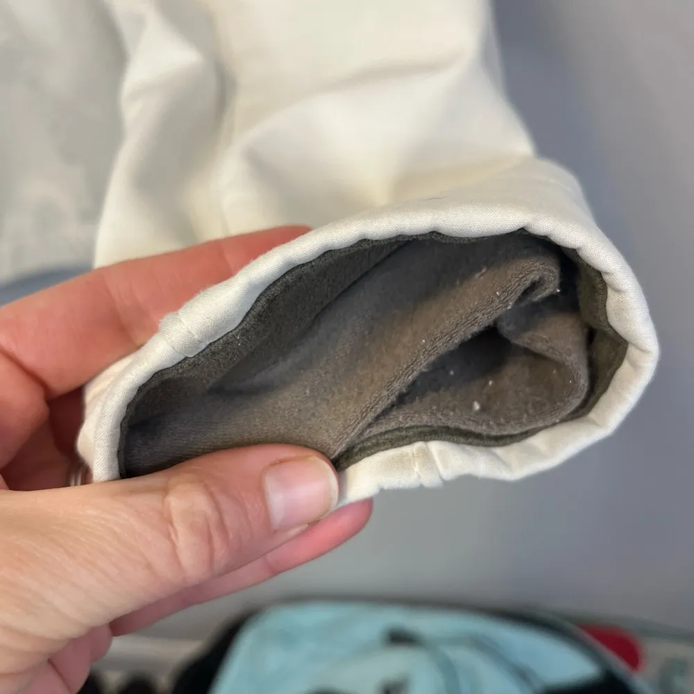 The North Face Apex Wind Resistant Jacket Off White Sz S - Image 12