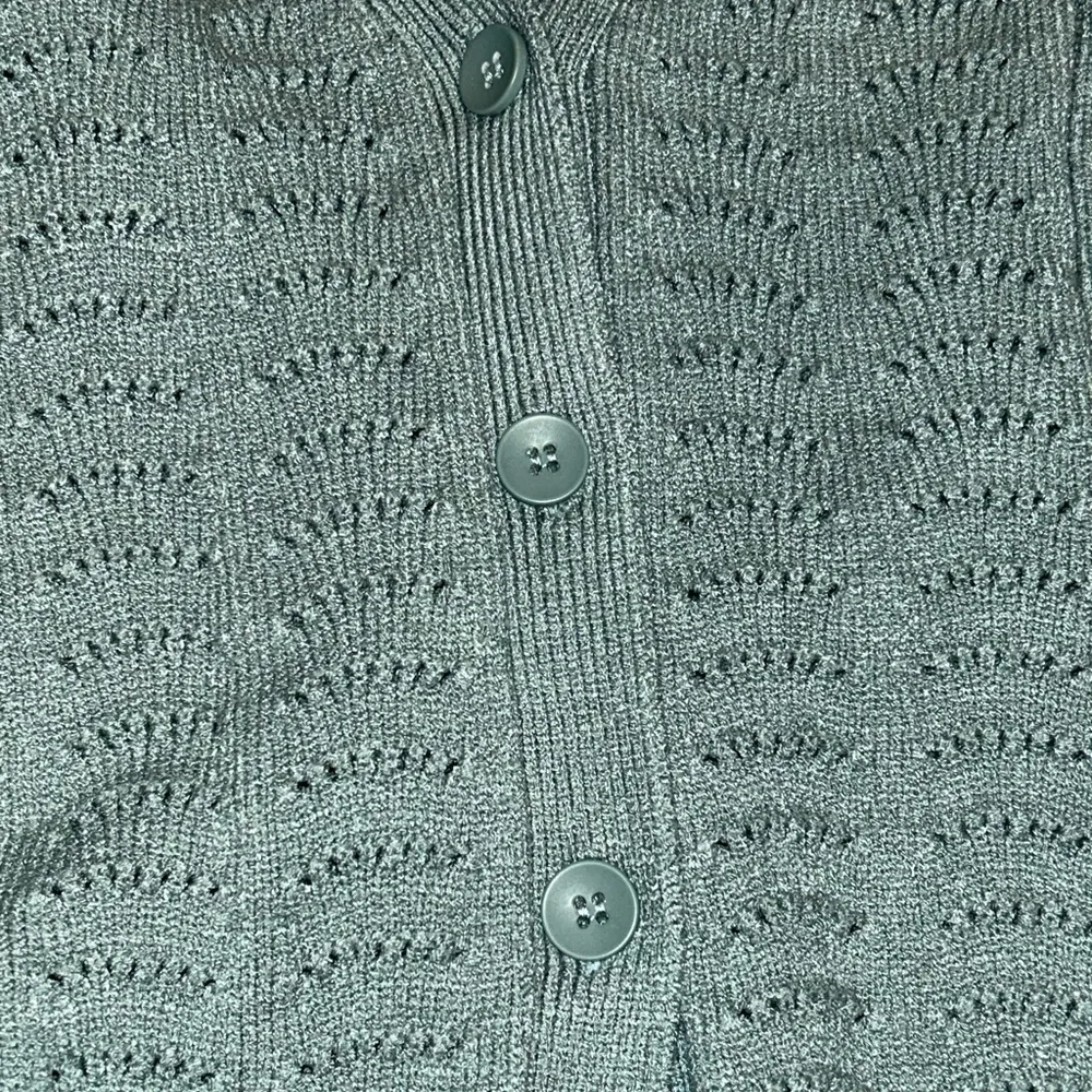 Philosophy Cardigan Button Sweater Size L - Image 2