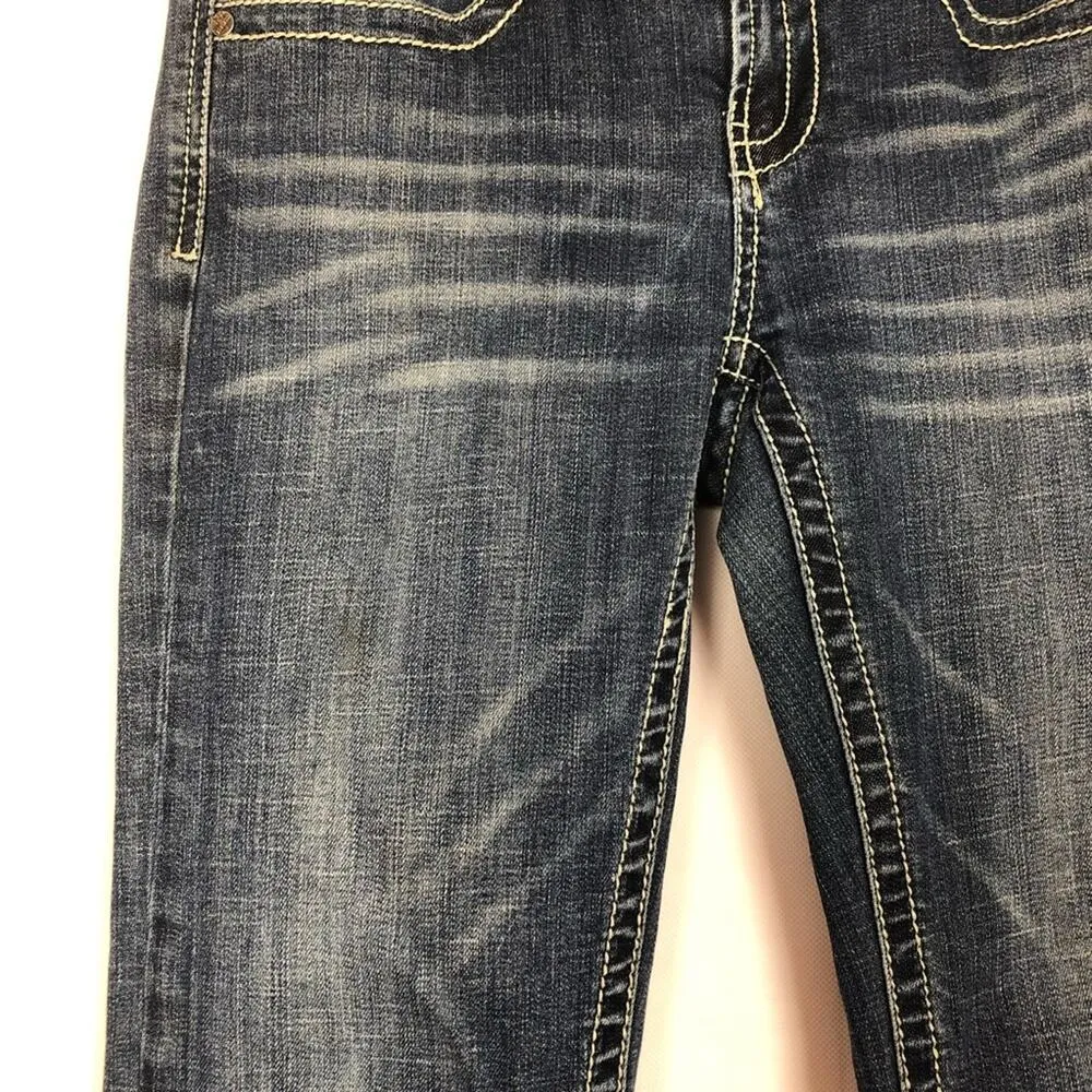 Vintage Stetson Jeans Womens 8 Flared Leg Retro Throwback Western Country Barn - Image 5