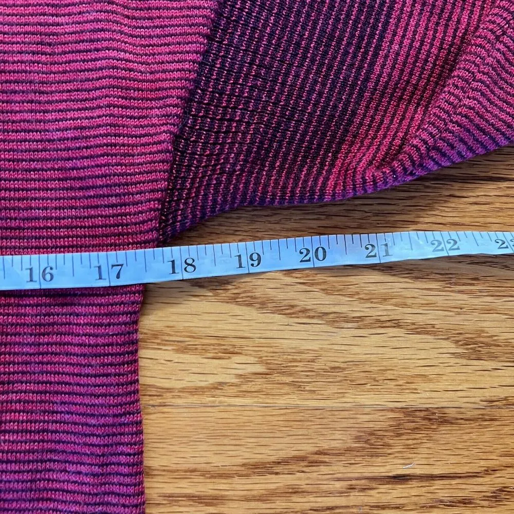 Smartwool Tabaretta Sweater Dress Tunic Women's Size Medium Red Long Sleeves‎ - Image 11