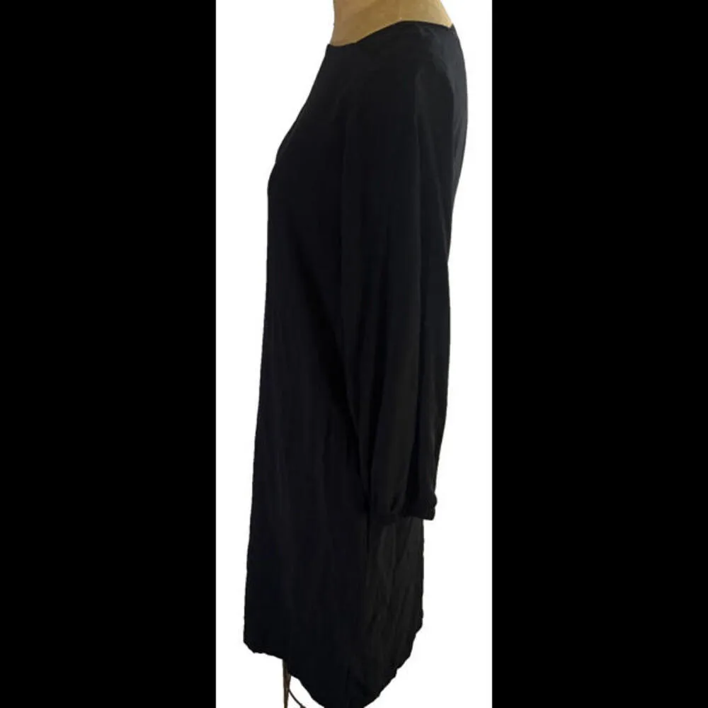 Gap Classic Little Black Dress Long Business Sleeve Designer Preppy Casual NWT - Image 5