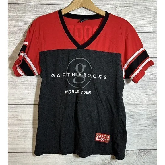 Garth Brooks World Tour Baseball Jersey T - Image 3