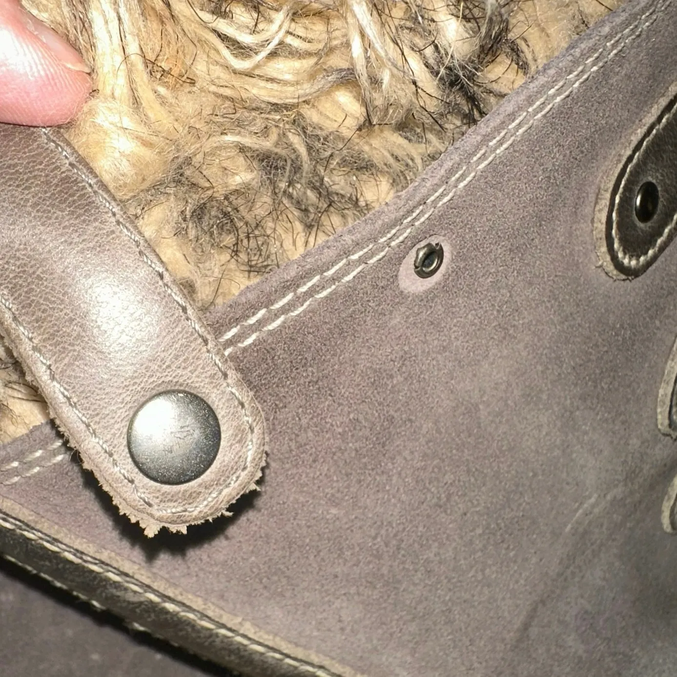 Sorel Joan of Arctic Waterproof Winter Boots Quarry & Black Size 6 - Image 9