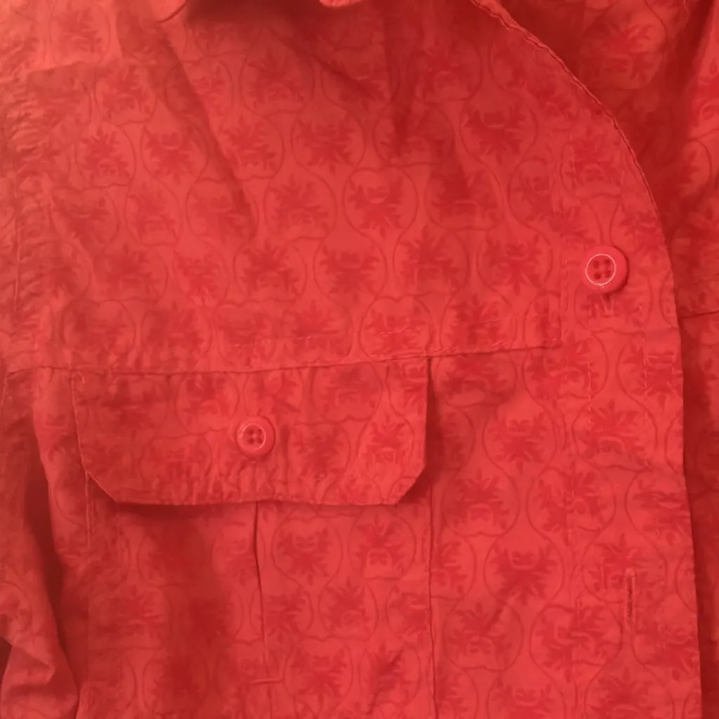 FINAL MARKDOWN Eddie Bauer tone on tone ladies blouse small - Image 2