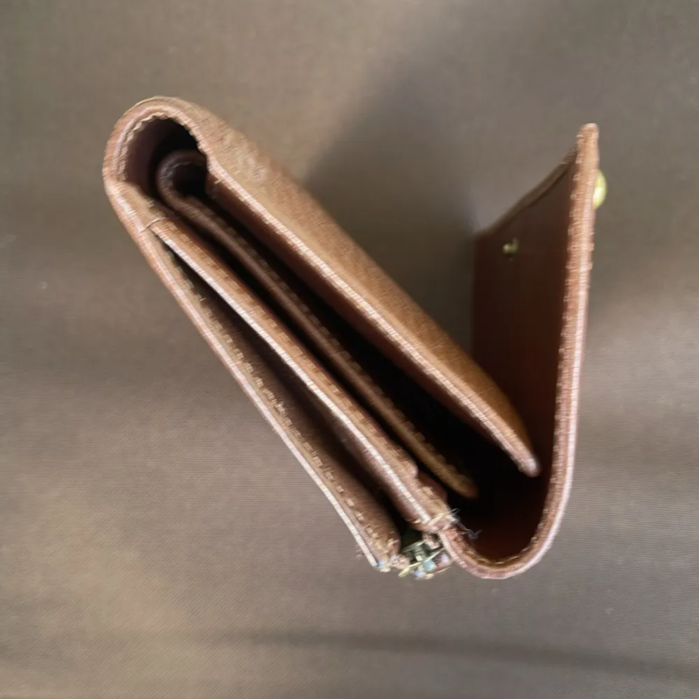 Coach leather Brown long Wallet, Established 1941 with a check holder - Image 11