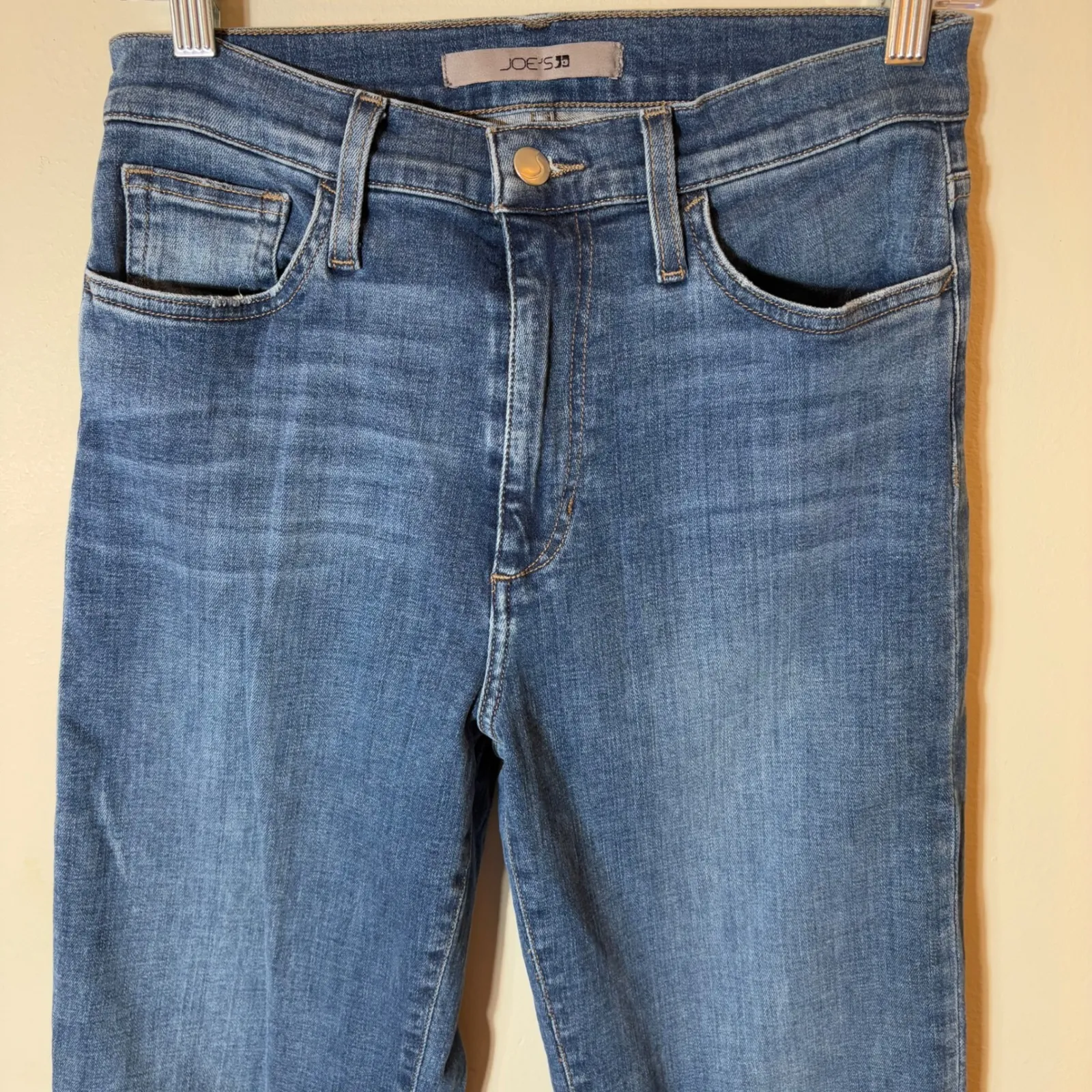 Joe's Jeans Renee‎ High Rise Wide Leg Medium Wash Women's Jeans Size 27 - Image 2