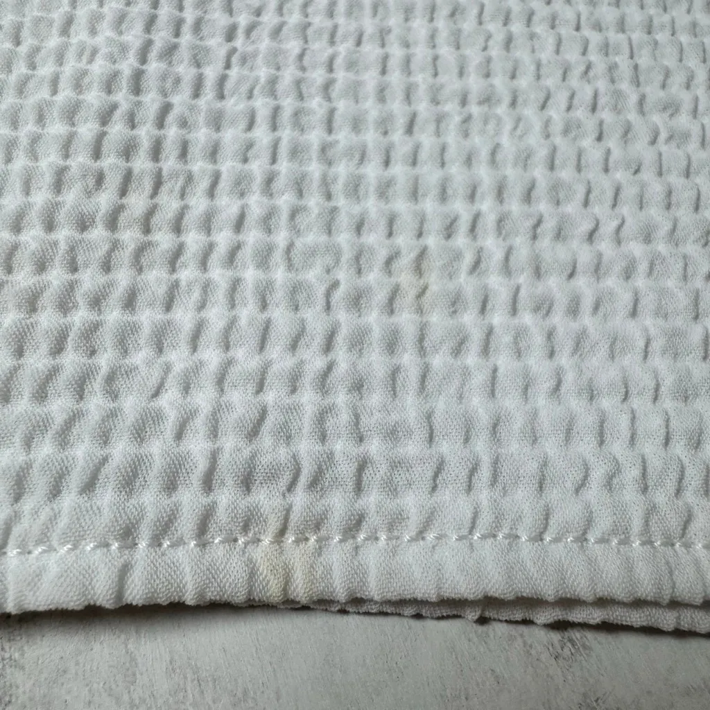 Helmut Lang Raze Drape White Tank Top XS - Image 8