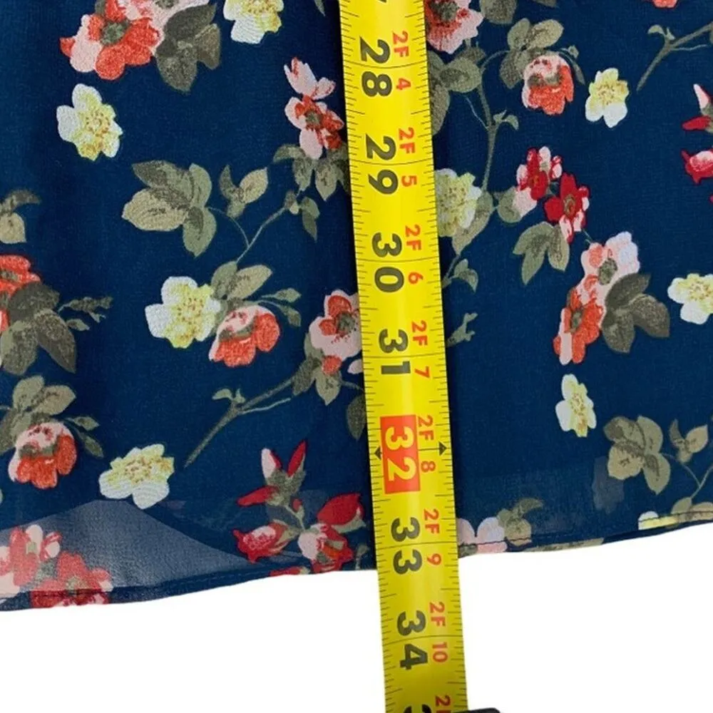 Ella Moon | NWOT | XS | Floral Midi Smocked Chiffon Off - Image 8