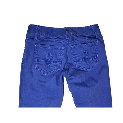 Lilly Pulitzer Worth Straight Leg Ankle Denim Jeans Low Rise Casual Hipster sz 4 - Image 11