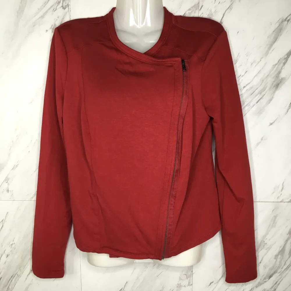 Ella Moss Asymmetrical Moto Jacket - Image 6