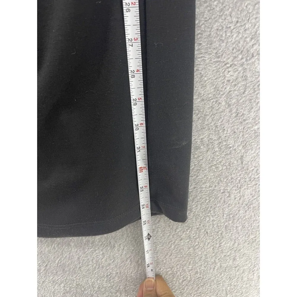 Tea n Rose Women's Dress Fitted Long Sleeve Beaded V Neck Black Size Small - Image 7