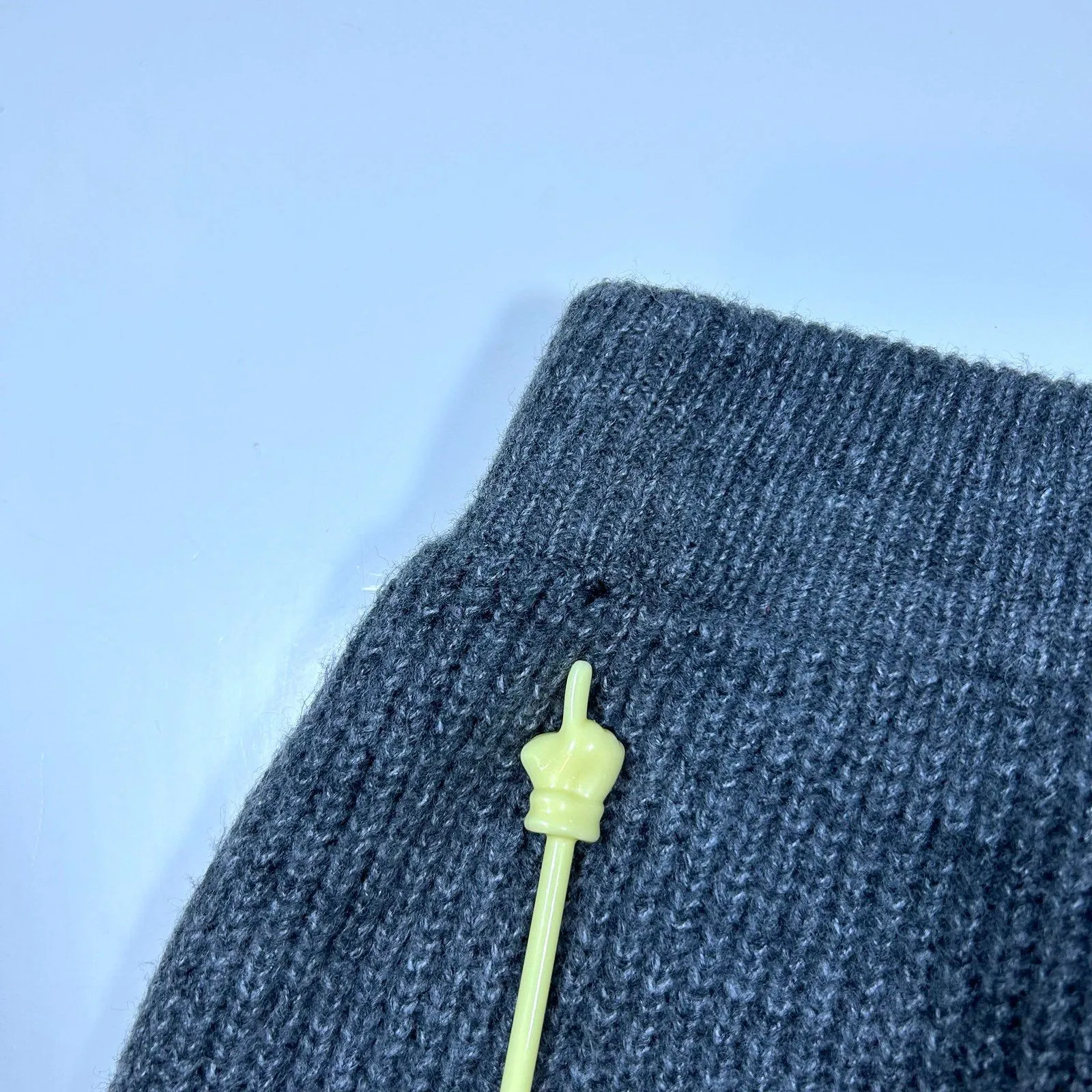 Daily‎ Practice Anthropologie Flare Leg Knit Pants Women’s Large Gray - Image 3