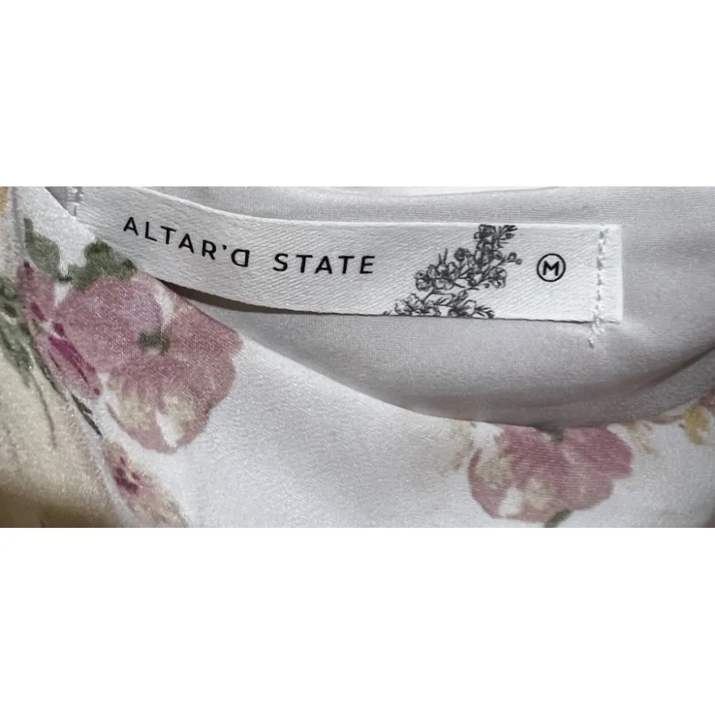 Altar'd State NWT ~ Altered State ~  Blythe Patchwork Mini Dress Size Medium - Image 6