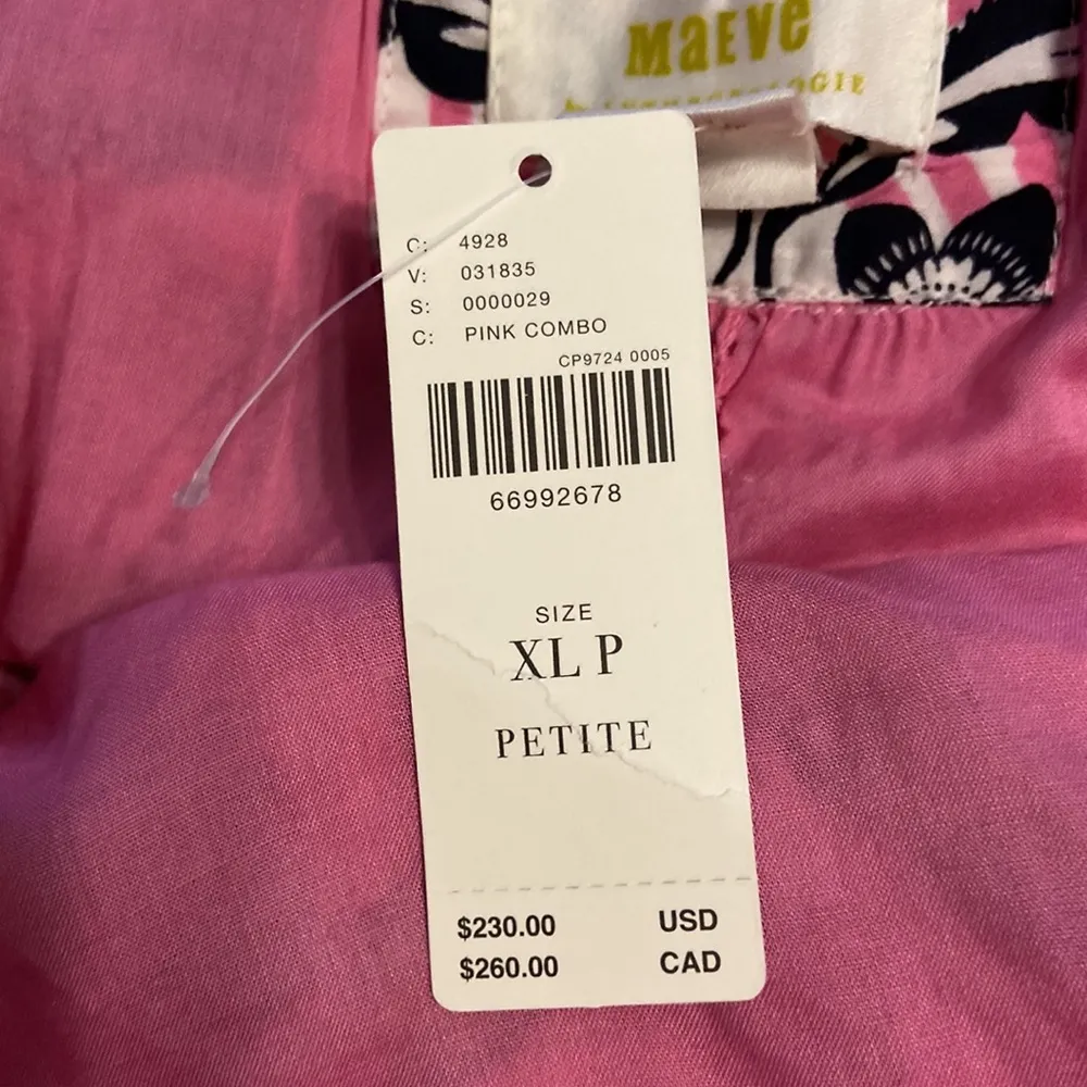 Anthropology / Maeve Petite very unique XLP dress length 35” hand made - Image 10