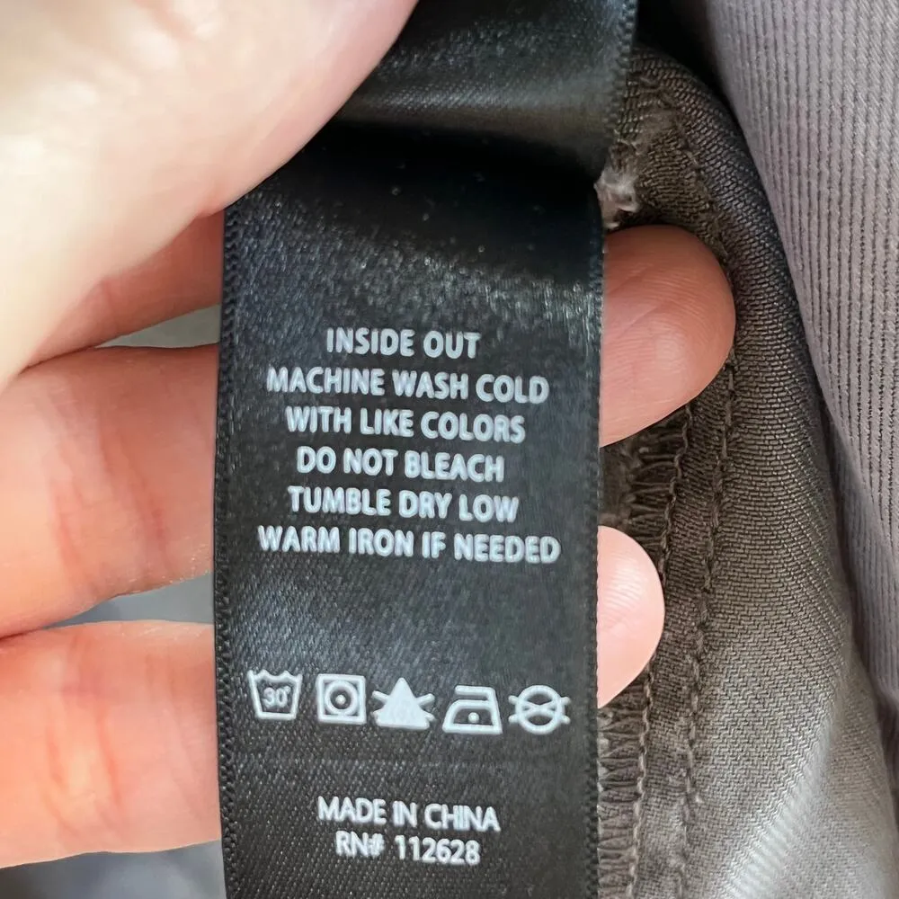 Max Jeans Women's 100% Tencel Open Sleeveless Jacket Taupe Size L. NEW - Image 8