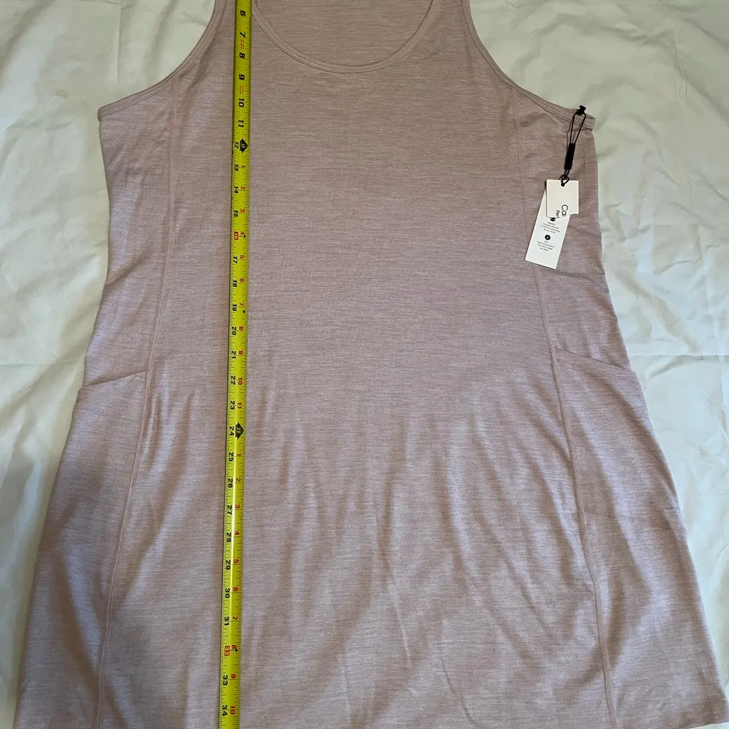 Calvin Klein women Performance Tank Top dress, size XXL,light purple,with pocket - Image 4