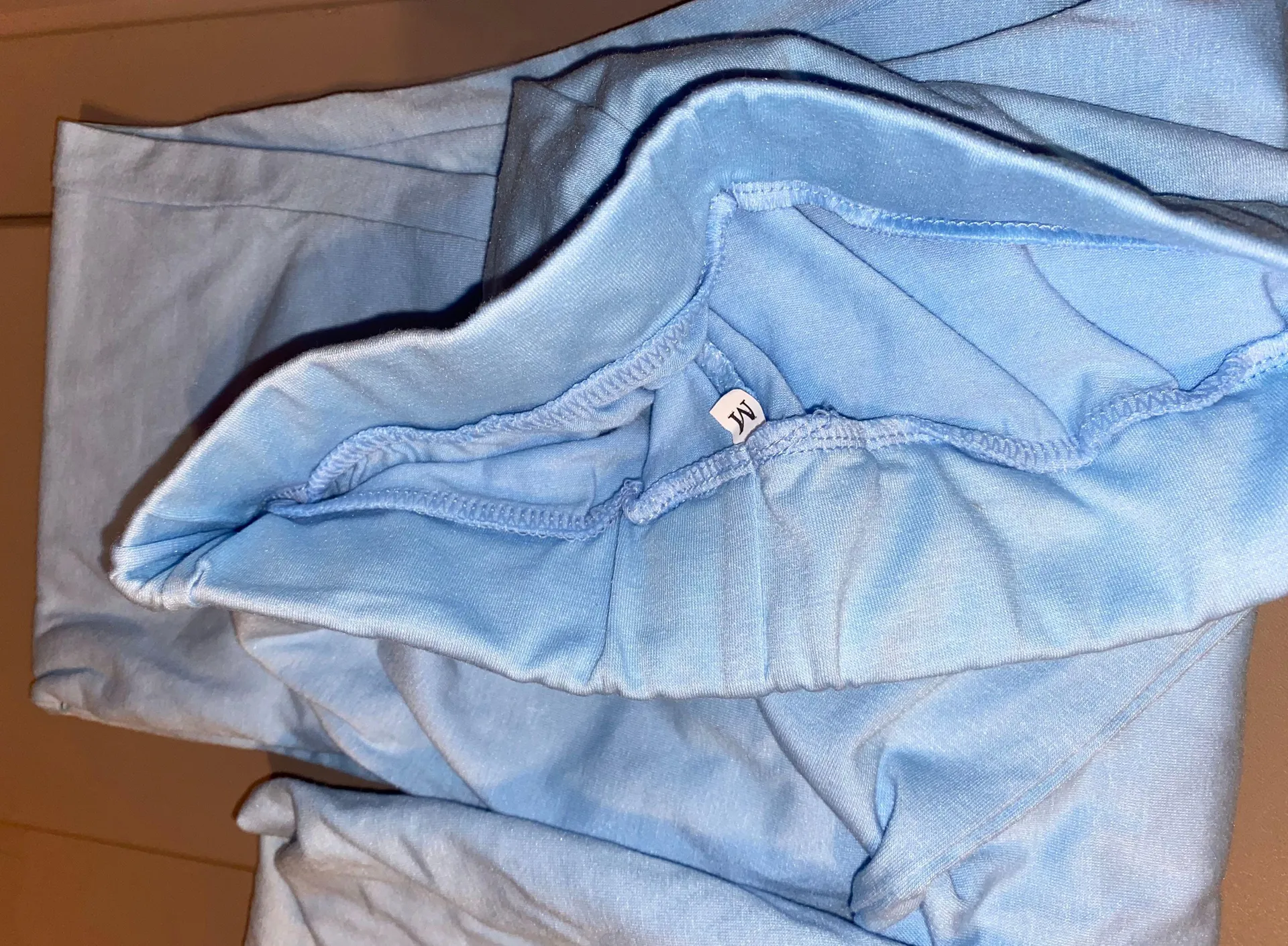 Women’s Blue Sleeve Two Piece Size M - Image 2