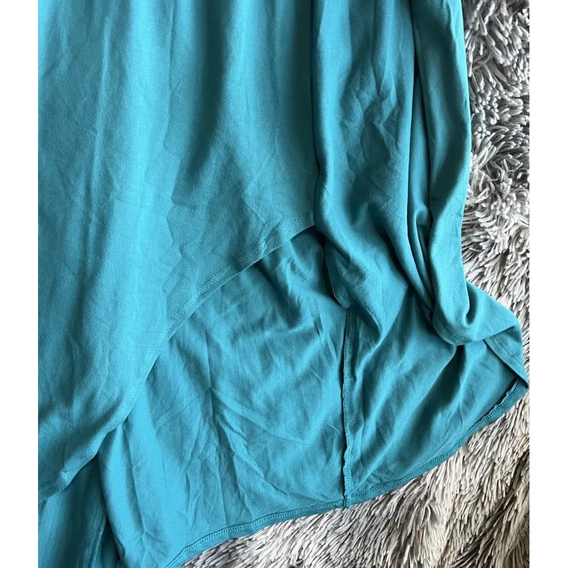 Freshwater Size XXL Bow Front Pull on Swim Suit Cover Up Pants Teal Blue - Image 3