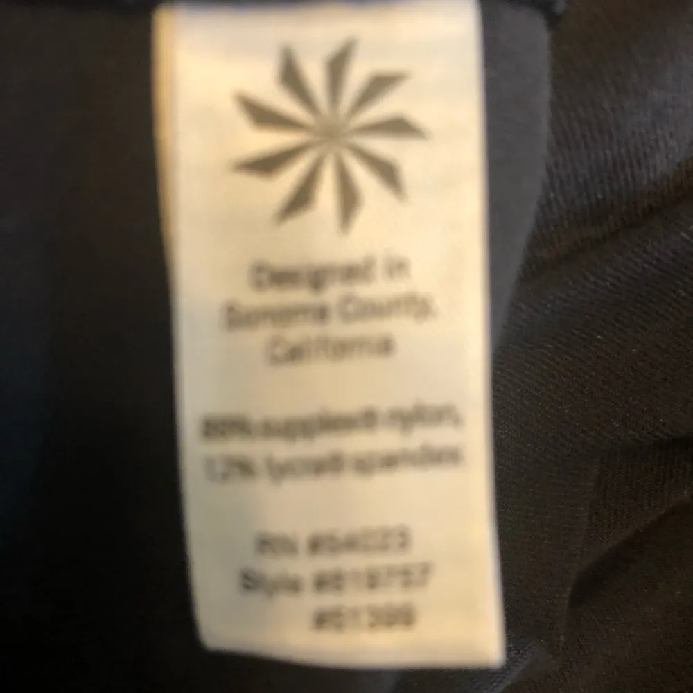 Athleta Black Athletic Mini Skirt S Style #819757 Golf Tennis Pickle Ball Active - Image 2