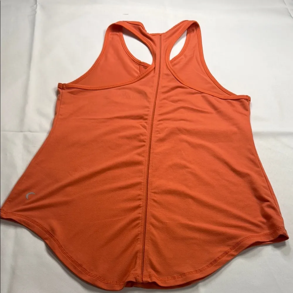 ZYIA Orange Relaxed Asymmetrical Tank Top - Image 2