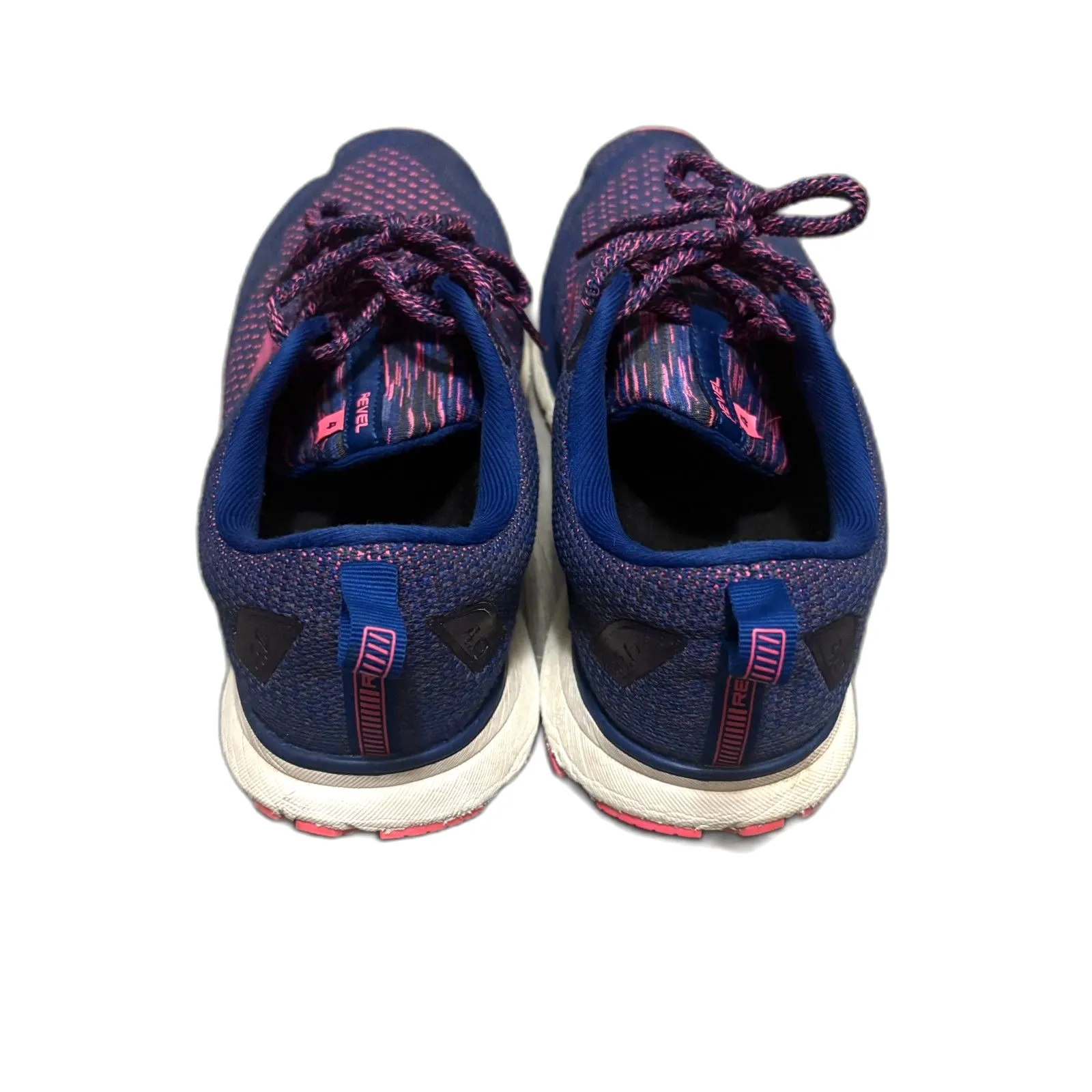 Brooks Revel 4 Running Shoes‎ Blue Pink Mesh Athletic Sneakers Women's Size 10 - Image 4