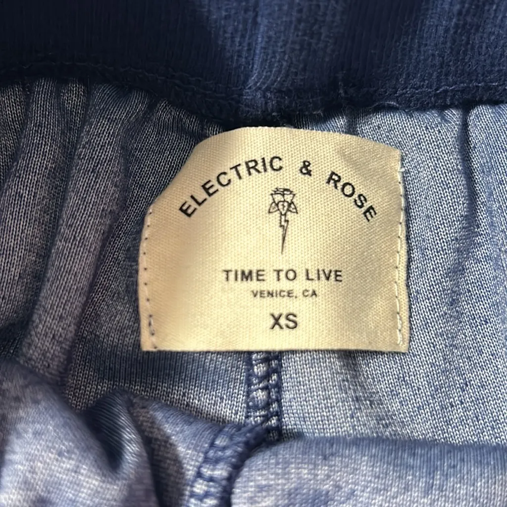 Electric & Rose Velour Sweatsuit Blue XS - Image 10