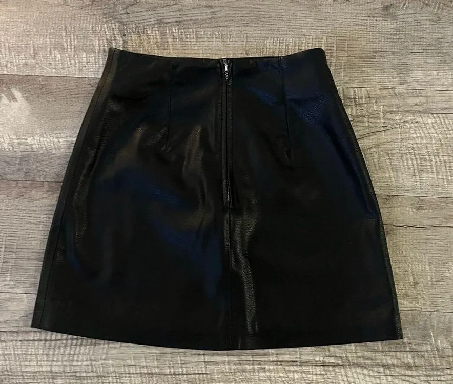 Hm leather skirt - Image 2