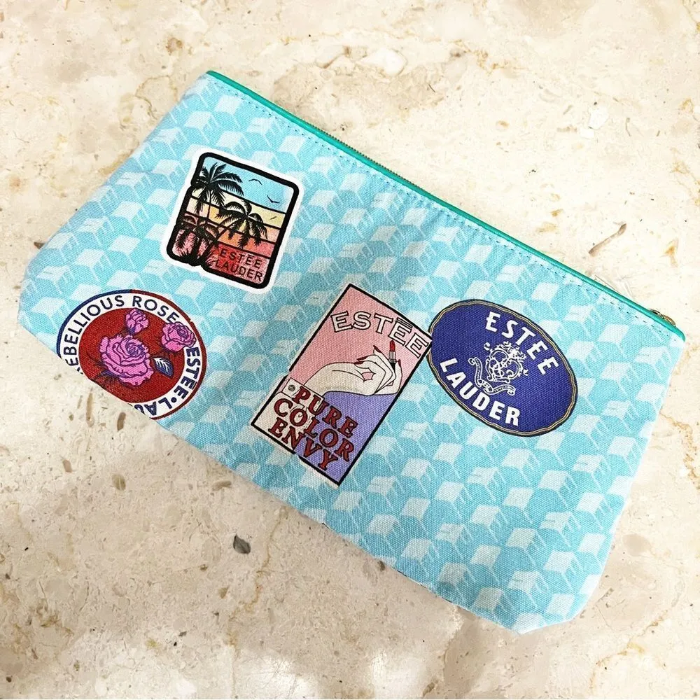 Estée Lauder Travel Passport Stamp Cosmetics Bag - Image 5