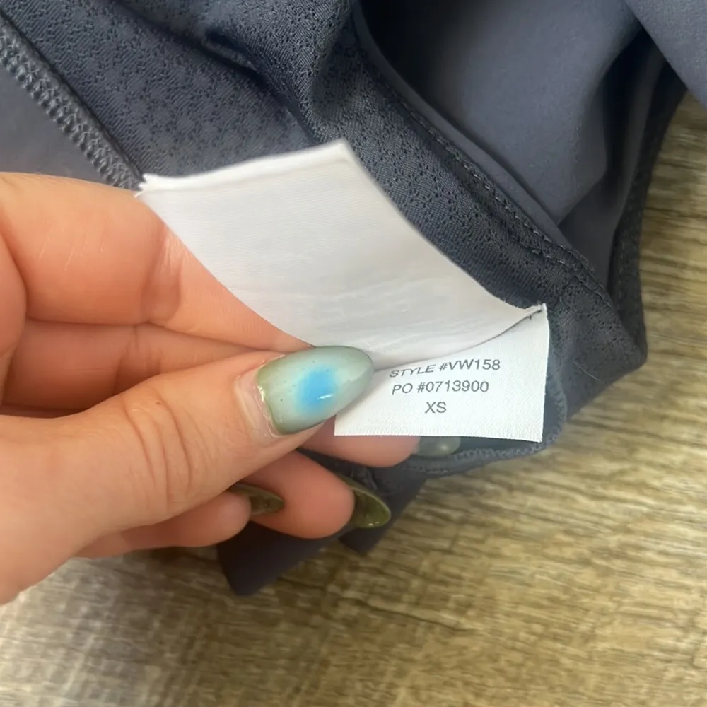 Vuori Charcoal Daily Bra Size XS - Image 4