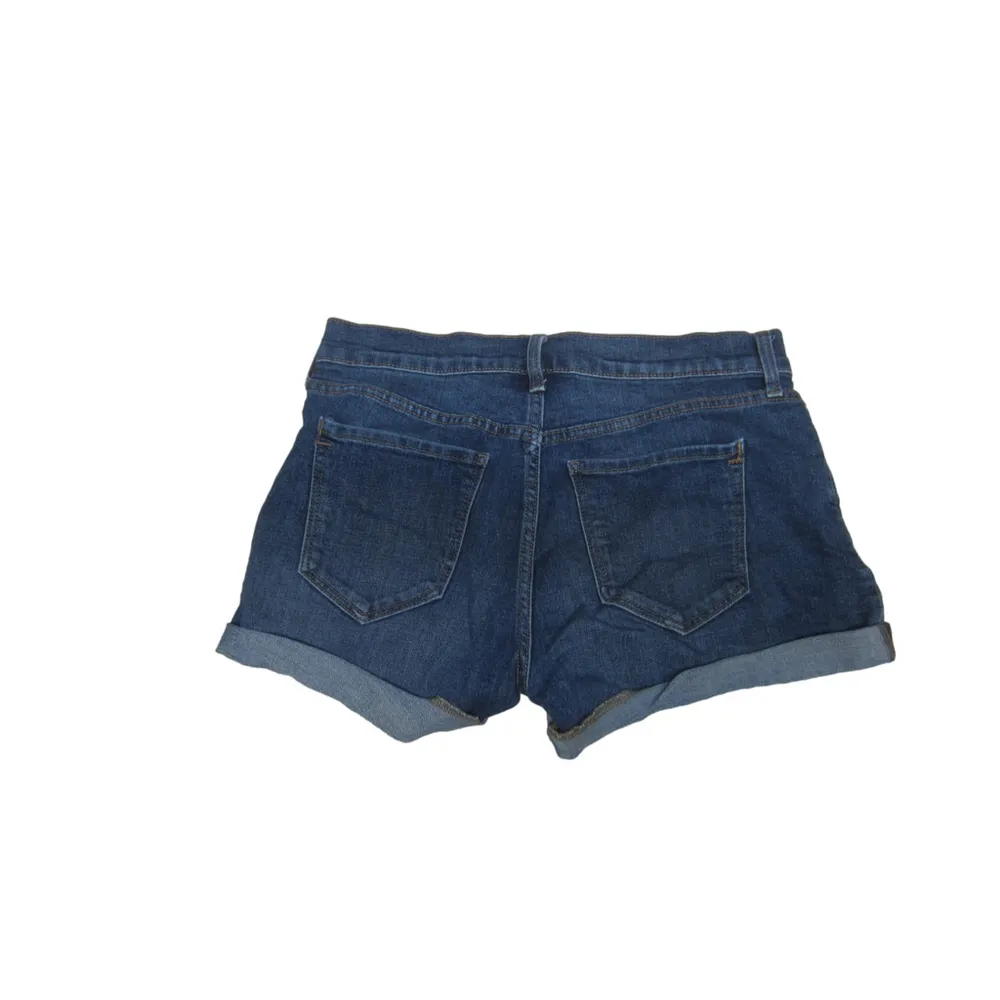 Old Navy Dark Blue Wash Boyfriend Women's Denim Shorts Size 10 - Image 9