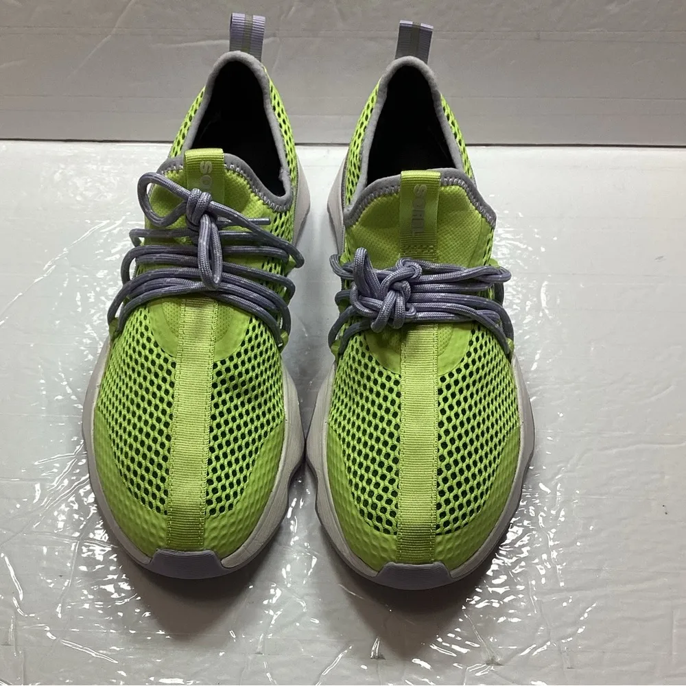 Sorel Women's Kinetic Impact II Lace Sneakers Shoes Green - Image 2