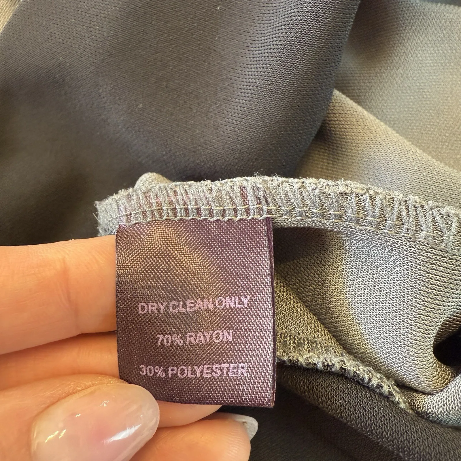 Hale Bob Color Block Sheath Dress Small Neutral Bell Sleeve Office Work Cocktail - Image 4