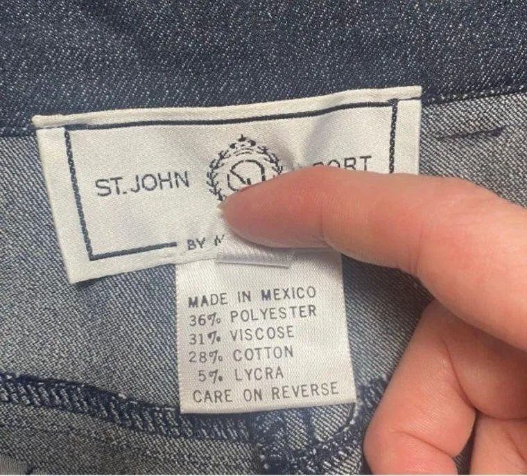 St. John Sport SZ 12 High-Rise Wide Leg Pants - Image 5