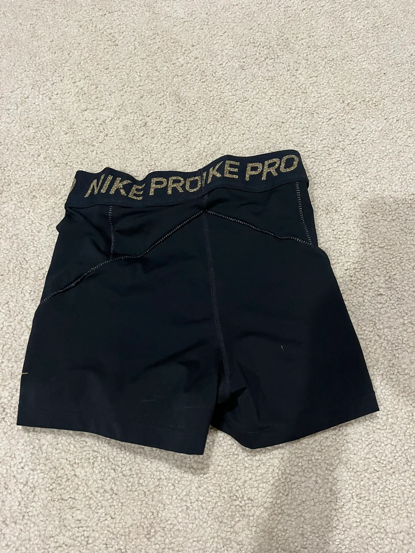 Dri-Fit Pro Spandex Shorts 3” Black - Image 3