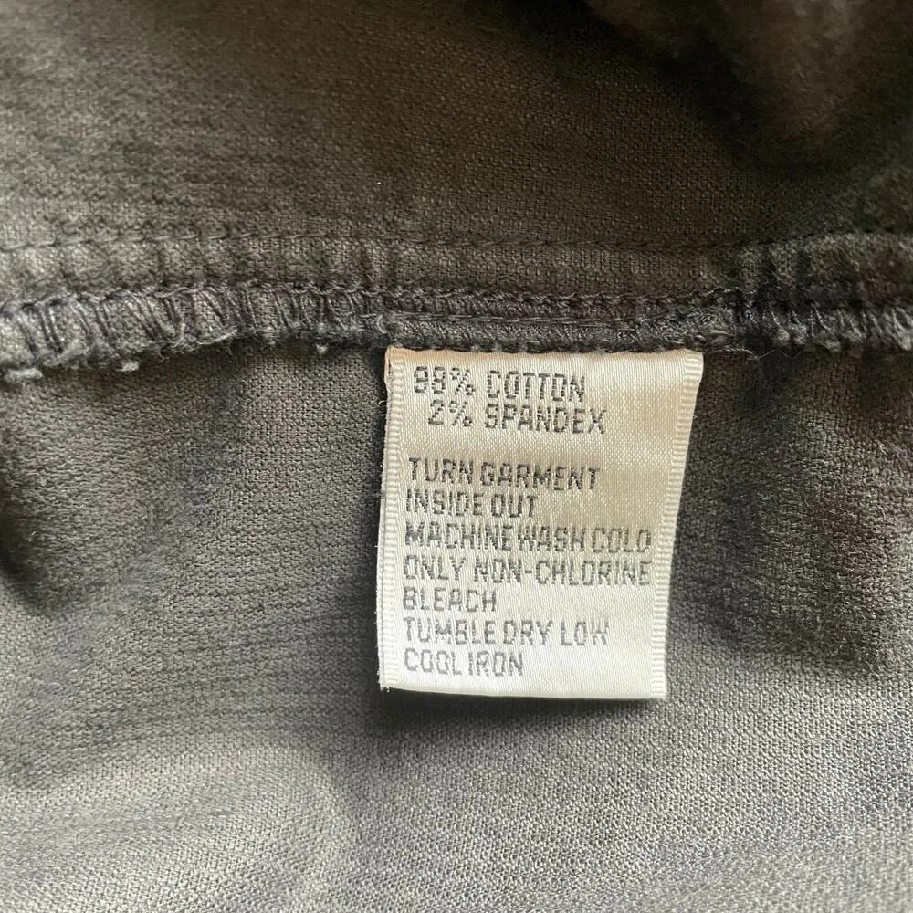 Vintage Blazer Corduroy Black Size 10 - Image 8