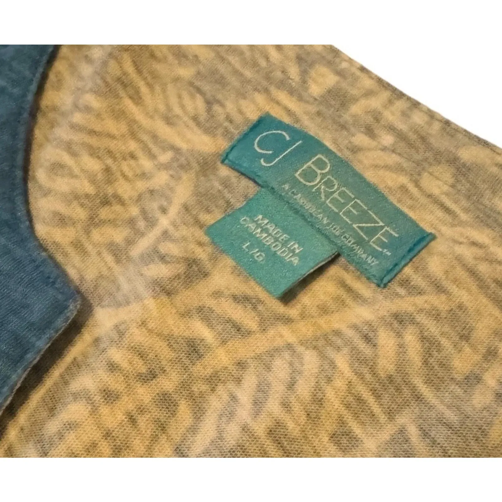 Caribbean Joe Women’s Tank Top Size L Tropical Floral Sleeveless Casual Summer - Image 2