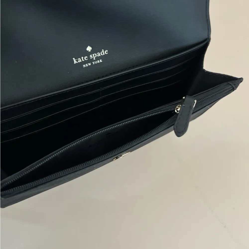 Kate Spade Black Wristlet Clutch - Image 4