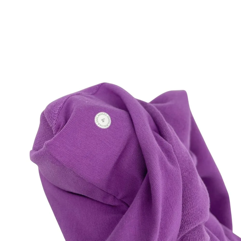 Lululemon High Rise Scuba Jogger in Moonlit Magenta Purple Size 4 - Image 5